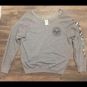 NWOT VS PINK TRIBAL SWEATSHIRT